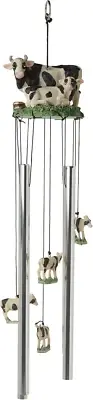 SS-G-41928, round Top Cow Hanging Garden Porch Decoration Decor Musical Wind Chi