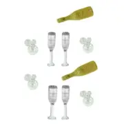 Congratulations Wedding Champagne Toast Craft Sewing Scrap - Shelly's Buttons