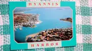 BEAUTIFUL POST CARD HYANNIS HARBOR CAPE COD MASSACHUSETTS