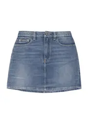 Palm Angels Kids Logo-print Denim Skirt (14 Years) - Blue - 14YR (14 Years) 14YR (14 years)