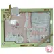 台灣現貨 美國Elegant kids七件組彌月禮盒-粉色 彌月禮盒 七件組彌月禮盒 女嬰裝 女嬰 嬰兒手套 E010