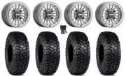 MetalFX Delta Bdlk CC 15" Wheels Gm 30" Intersect Tires Renegade Outlander