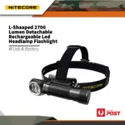 Nitecore Detachable Flashlight Rechargeable W Battery Headlamp W Battery #hc35