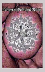 Arabesque motifs coloriage et tatouage: motifs géométriques