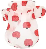 Happyyami Essential for Summer: Dog Sunscreen Clothing Adorable Hoodie for Your Pet's
