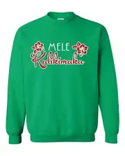Mele Kalikimaka Funny Hawaii Christmas Griswold Crew Sweatshirt 204