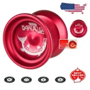 Signature Barracuda Yo-Yo by Champion Rafael Matsunaga - Red Aluminum Pro Level