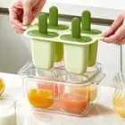 Quick Frozen Popsicle Mold Portable Ice Lattice Maker Box Household