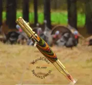 Pen Handmade Writing Pens Spectraply Wood Bolt Action SEE VIDEO 1534a