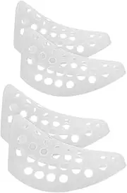 Transparent Hollow Shoe Shape Holders Tree Inserts for Men Women Wrinkle Shaper Support for Sneakers Boots Material