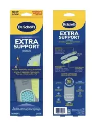 Dr. Scholl's Women's Extra Support Orthotics S 6-11 Plus Size Tall. HAPPY FEET
