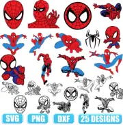 SPIDERMAN SVG, DESIGNS BUNDLE, CUT FILES, SVG for Cricut