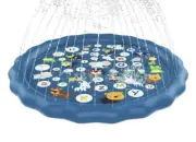 Splash Pad For Kids Adults Pets All Type Of Water Fun Summer Sprinkler Pad Pool