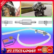 Clutch Brake Bleeder Hose One Way Valve Tube Bleeding Tool Kit Motorcycle Car D7