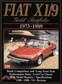在飛比找三民網路書店優惠-Fiat X1/9 Gold Portfolio 1973-