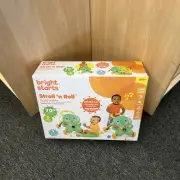 New Bright Starts Stroll 'n Roll 2-in-1 Ball Play Walker Sounds 6mo+ FreeS&H