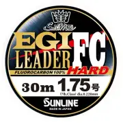 SUNLINE Saltimate EGI LEADER FC HARD Fluorocarbon 30m #Clear