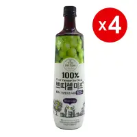 在飛比找遠傳friDay購物優惠-【韓國CJ】青葡萄果醋4瓶組(900ml*4瓶)