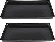 Sosoport Pet Tray Set Dog Crate Bottom Tray Replacement Guinea Pig Cage Liner for Easy Cleaning
