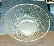 Metal Bread Style Basket Round