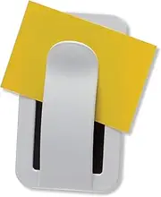 Officemate Magnet Plus Magnetic Envelope and Note Holder, White (92551)