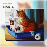 在飛比找蝦皮購物優惠-喵皇萬歲｜Manto【台灣製造】有釘好內框數字油畫