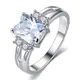 女性鑽石戒指 穿搭 婚禮配飾 水晶戒指