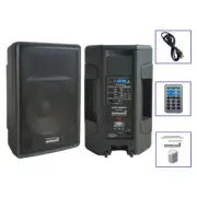 Pro 15 inch Active Loudspeaker PA Powered Speaker Stage Studio Party KTV Speaker