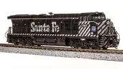Broadway 7305 N ATSF Zebra Stripe GE ES44AC Fantasy Paint DCC with Sound #785
