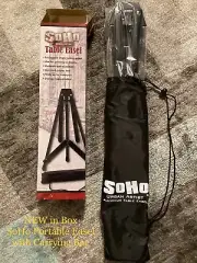 SoHo URBAN ARTIST Aluminum Table Top EASEL with Carry Case NEW Sealed in box