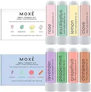 MOXĒ Smell Training Kit, 8 Essential Oils, Olfactory Regeneration, Helps Restore Sense of Smell, Natural Therapy for Smell Loss (Phase 1 & Phase 2 Bundle)