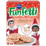 Pillsbury Funfetti The Elf on the Shelf Sugar Cookie Mix