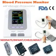 Upper Arm Blood Pressure Monitor Digital 4 Cuffs Machine Automatic Pulse Meter