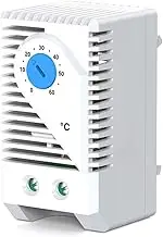 Temperature Controller Mechanical Switch NO NC 0-60°C Cabinet Thermostat and Humidity Control AC 250V 10A KTS011