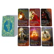 iN2IT Tarot Deck with Keywords 78 Tarot Cards Oracle Cards Tarot Card