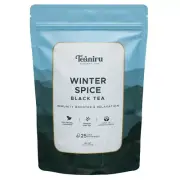 Teaniru l Winter Spice Black Tea l Immunity Booster l 25 Pyramid Tea Bags