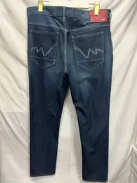 在飛比找Yahoo!奇摩拍賣優惠-男裝3L#edwin紅標 窄版彈性牛仔褲這件少抽繩看細圖#二