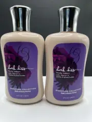 TWO 2 Bath and Body Dark Kiss Body Lotion 8 oz NEW Jasmine Freesia