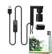 Aquarium Light Clip on - USB Fish Light 360 Degree Adjustable Aquarium Spotlight | 2W Moving Lamp LED Fish Tank Accessories for Plants
