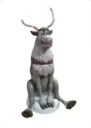 DISNEY PARKS EXCLUSIVE BRAND NEW Frozen Sven Drink Stein Mug Sipper Straw Cup