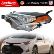 Left Side Headlamps Headlight For Toyota Corolla C L Le Eco 2017-2019 Clear Lens (for: Toyota)