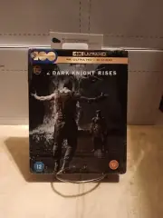 The Dark Knight Rises 4K SteelBook Blu-ray Zavvi Exclusive [2012](UK) No Dents