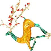 [WRITWAA] Exquisite Animal Brooch Creative Temperament Jewelry for Women Girls Alloy Boutonniere Match for Wedding Party Outfit