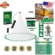 4ft/6ft/8ft/10ft/12ft Premium Cast Net with 3/8" Mesh & Repair Kit Included