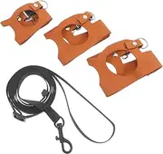 BESPORTBLE 1 Set Reptile Harness and Leash Kit Comfortable Lizard Harness with Lead Rope for Bearded Dragons Small Animals Pet Outdoor Walking Training