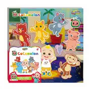 9pc Creative Kids Cocomelon Chunky Puzzles Animal Friends Book Children 2y+