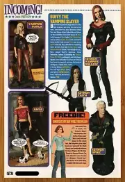2004 Buffy the Vampire Slayer Figures Print Ad/Poster Darla Willow Spike Toy Art