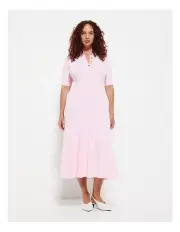 [Commonry] Cassidy Knit Dress in Pink