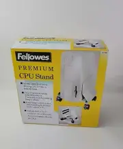 Fellowes Mobile CPU Stand Computer Tower Stand with Caster Wheels Fits Most PC.