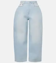 [Acne Studios] Acne Studios High-rise barrel-leg jeans AU 8 blue